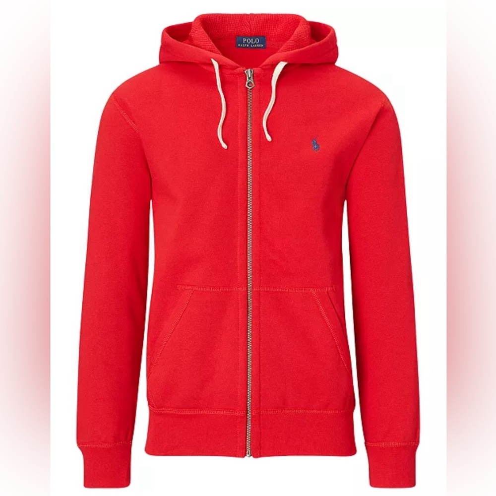 Polo Ralph Lauren red zip up Men’s sweater - XXL